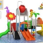 العاب ماء وسط