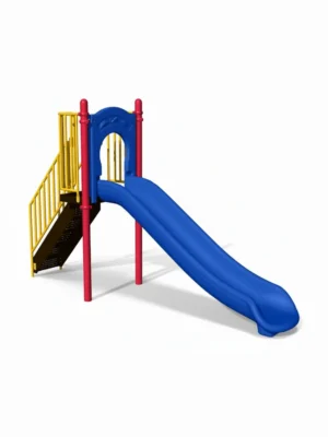 زحليقة حدائق خارجية كبيرة الحجم بسلم للأطفال بارتفاع 150 سم وطول 350 سم – آمنة ومناسبة للحدائق المنزلية