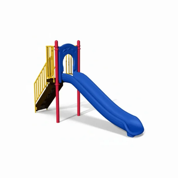 زحليقة حدائق خارجية كبيرة الحجم بسلم للأطفال بارتفاع 150 سم وطول 350 سم – آمنة ومناسبة للحدائق المنزلية