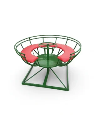 لعبة صحن دوار للأطفال من البلاستيك والحديد