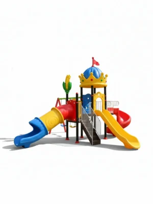 مجموعة الزحاليق والمراجيح الكبيرة للأطفال – زحاليق ومراجيح متينة وآمنة للحدائق الخارجية