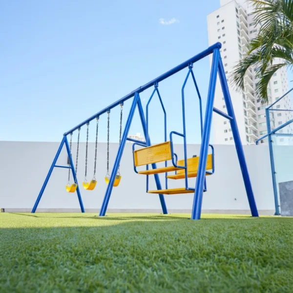 مجموعة المراجيح المتعددة للأطفال – مراجيح آمنة ومتنوعة للحدائق المنزلية والمدارس