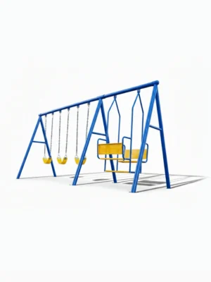 مجموعة المراجيح المتعددة للأطفال – مراجيح آمنة ومتنوعة للحدائق المنزلية والمدارس