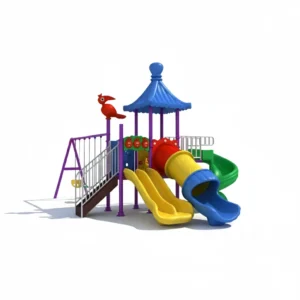 وحدة زحاليق ومراجيح خارجية متوسطة الحجم