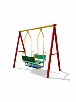 مرجيحة الكراسي المتقابلة للأطفال بتصميم مزدوج وآمن